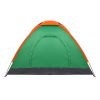 2-Person Waterproof Camping Dome Tent for Outdoor Hiking Survival Orange & Green