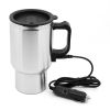 12v Stainless Steel Liner Car Electric Cup Car Water Cup Car Heating Cup Car Insulation Cup 450ml